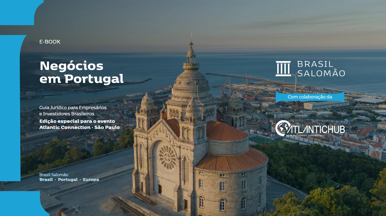 Capa do e-book Negócios em Portugal — Guia Jurídico para Empresários e Investidores Brasileiros